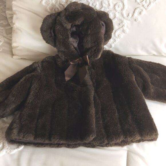 Bearington Baby Mink Couture Hooded Bear Coat🧸 - Picture 5 of 10